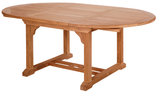 image: Buckingham Extended Table 120/120-180cm