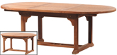 image: Buckingham Extending Table 105/150-210cm