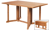 image: Sandringham Rectanglular Table 150cm
